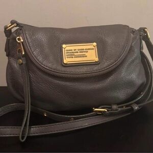 Marc by Marc Jacob’s Mini Crossbody - Pebble Gray Leather (Discontinued)